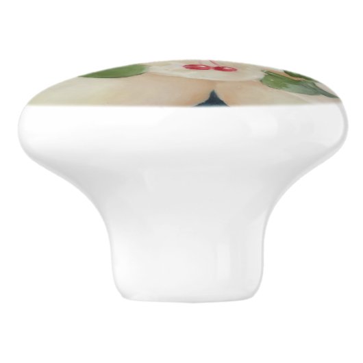 Snowmen Familiekabinet Knobs Keramische Knop (Zijkant)