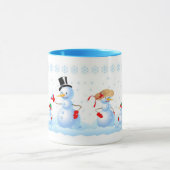 Snowmen Family Fun Mok (Midden)