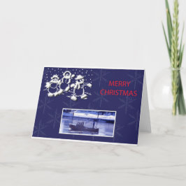 Snowmen Feestdagen Kaart