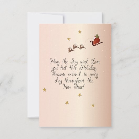 Snowmen Friends Kaart (Achterkant)