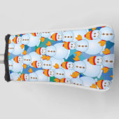 Snowmen Golfheadcover (Voorkant)
