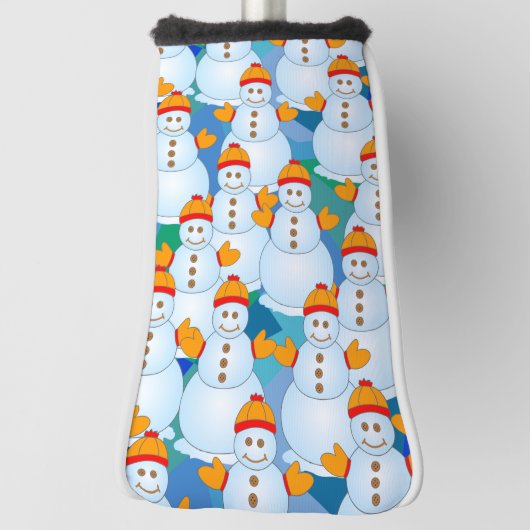 Snowmen Golfheadcover (Draai 90)