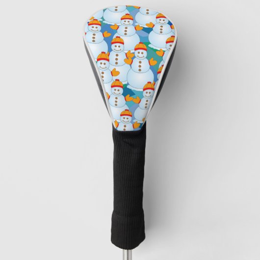 Snowmen Golfheadcover (Voorkant)