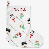 Snowmen Grote Kerstsok (Voorkant)