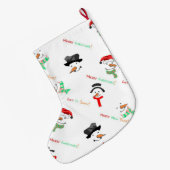 Snowmen Grote Kerstsok (Achterkant (Hangend))