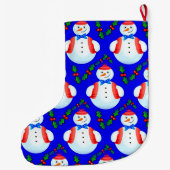 Snowmen Grote Kerstsok (Achterkant)