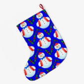 Snowmen Grote Kerstsok (Achterkant (Hangend))