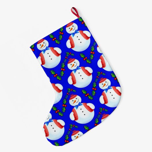 Snowmen Grote Kerstsok (Achterkant (Hangend))