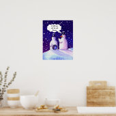 Snowmen Humor Poster (Keuken)