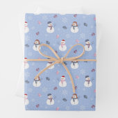 Snowmen-inpakpapier Inpakpapier Vel (In situ)