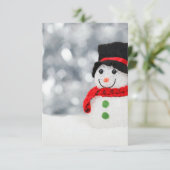 Snowmen Kaart (Staand voorkant)