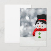Snowmen Kaart (Voorkant / Achterkant)