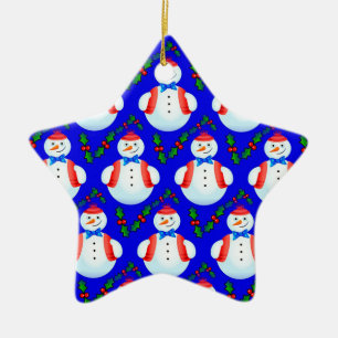 Snowmen Keramisch Ornament