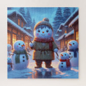 Snowmen Legpuzzel (Verticaal)