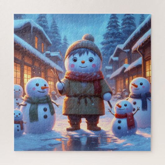 Snowmen Legpuzzel (Verticaal)