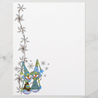 Snowmen Letterhead