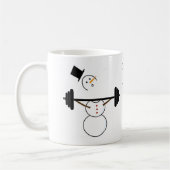 Snowmen mag geen kopje breken koffiemok (Links)