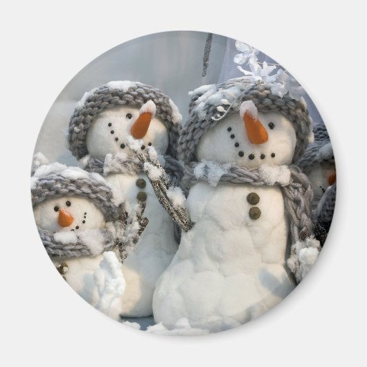 Snowmen Magneet (Voorkant)
