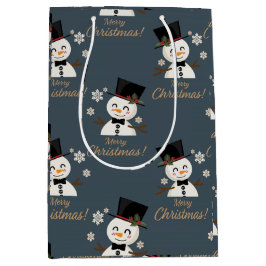 Snowmen Medium Cadeauzakje