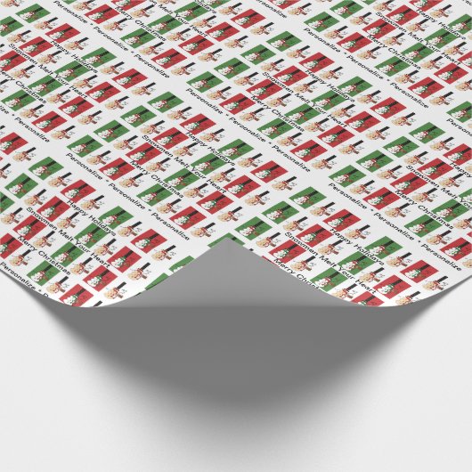 Snowmen Melt mijn hart | Kerstmis Cadeaupapier (Hoek)