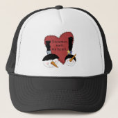 Snowmen Melt Mijn hemden en cadeaus Trucker Pet (Voorkant)