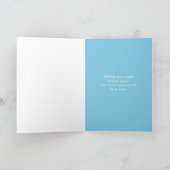  Snowmen Merry Kerstmis Victoriaans dorp Feestdagen Kaart (Binnen)