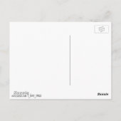 Snowmen met Big Bow-Petten Briefkaart (Achterkant)