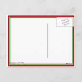 Snowmen met Big Bow-Petten Briefkaart (Achterkant)