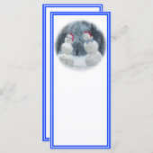 Snowmen met bril en kerstmannetjes (Voorkant / Achterkant)