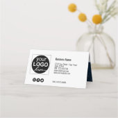 Snowmen met kaartje Wooden geblog (Achterkant)