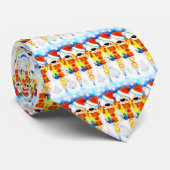 Snowmen met Kerstmis Stropdas (Opgerold)