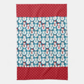 Snowmen Microfiber Kitchen Towel Theedoek (Verticaal)
