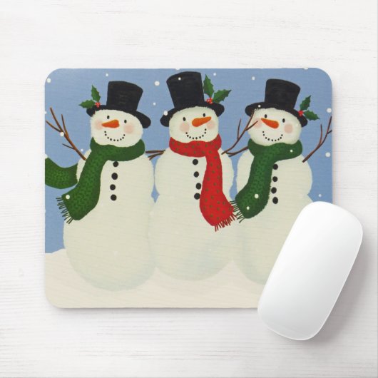 Snowmen Muismat (Met muis)