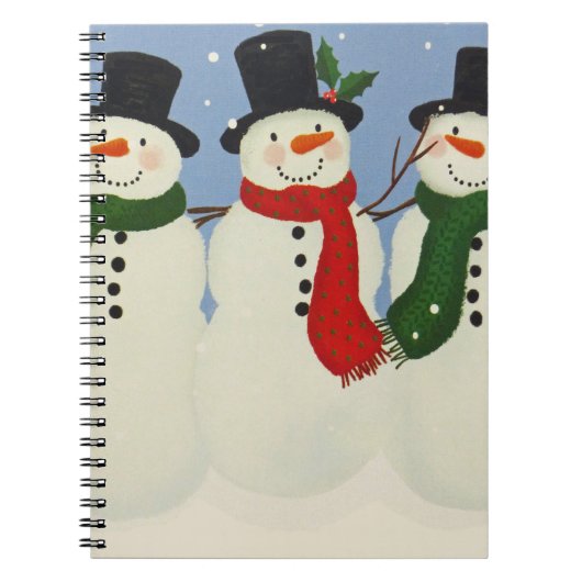 Snowmen Notitieboek (Voorkant)
