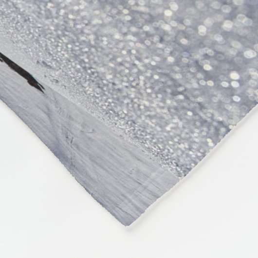 Snowmen op de bergen-rugleuning fleece deken (Hoek)