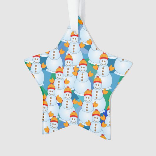 Snowmen Ornament (voorkant)