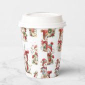 Snowmen Paper cup Papieren Bekers (Links)