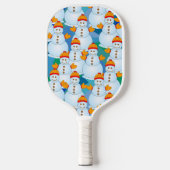 Snowmen Pickleball Paddle (Voorkant)