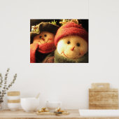 Snowmen Poster (Keuken)