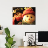Snowmen Poster (Thuiskantoor)