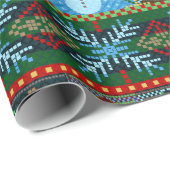 Snowmen Reindeer Holiday van de kerstkeuken Cadeaupapier (Rol Hoek)