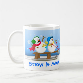 Snowmen Sledding Mok