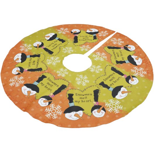 Snowmen stikt mijn hemeltje in de hemelboom kerstboom rok (Gekanteld)