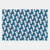 Snowmen, Stockings & Ugly Sweater Kerstmis Inpakpapier Vel (Voorkant 2)