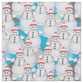 Snowmen Stof (Swatch)