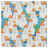 Snowmen Stof (Swatch)