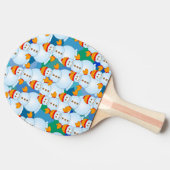Snowmen Tafeltennisbatje (Zijkant)