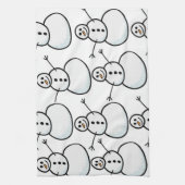 Snowmen Theedoek (Verticaal)