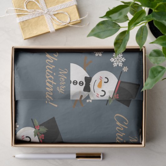Snowmen Tissuepapier (Geschenk)