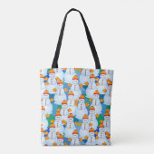 Snowmen Tote Bag (Achterkant)